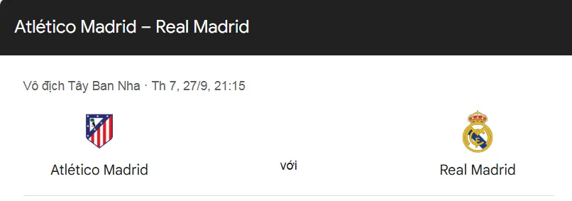 Tip kèo bóng đá trận Atletico Madrid vs Real Madrid uk88