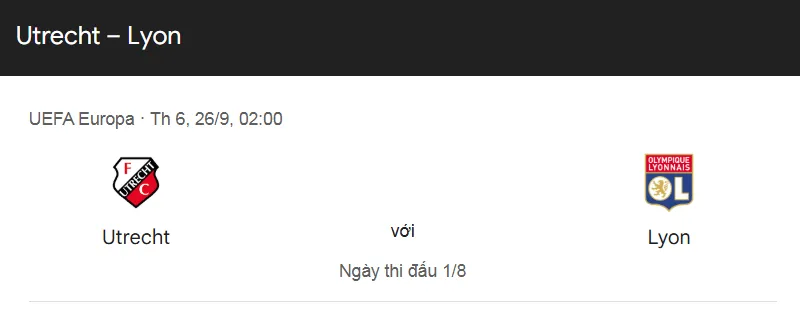 Nhận định bóng đá về trận đấu giữa Utrecht vs Lyon uk88
