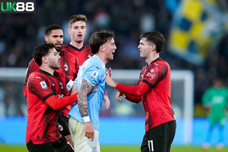 Kèo nhà cái Lazio vs AC Milan uk88