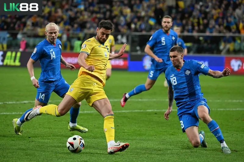 Kèo nhà cái Iceland vs Ukraine uk88