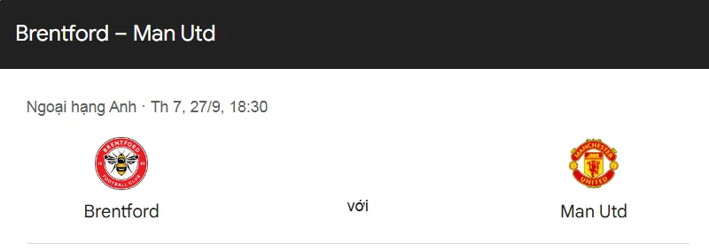 Nhận định bóng đá về trận đấu giữa Brentford vs Manchester United uk88