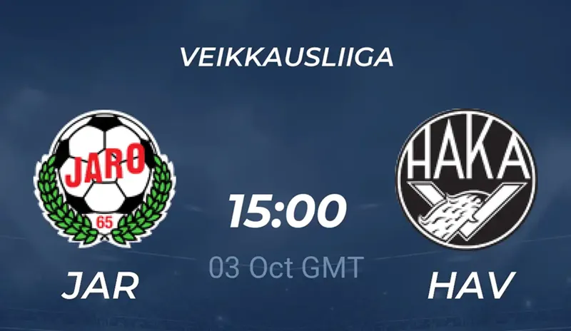 Tip kèo bóng đá phân tích chi tiết trận đấu giữa FF Jaro vs Haka uk88