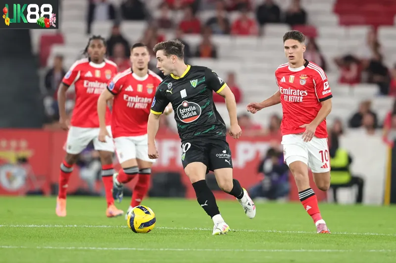 Kèo nhà cái Tondela vs Benfica uk88