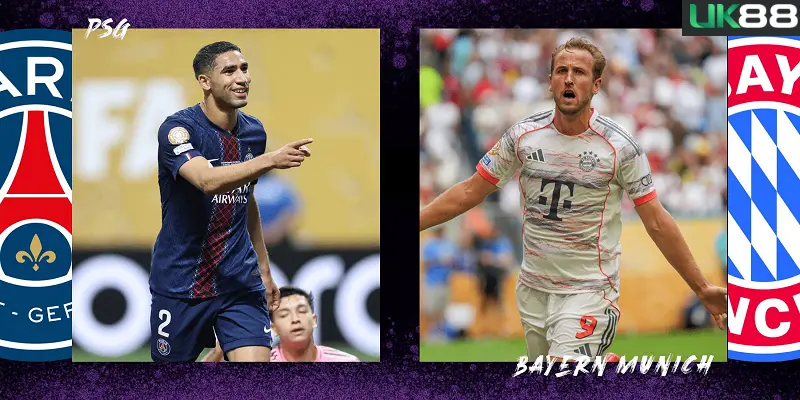 PSG vs Bayern Munich uk88 2