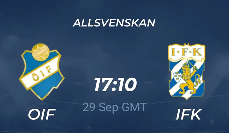 Tip kèo bóng đá chi tiết Östers IF vs IFK Göteborg uk88