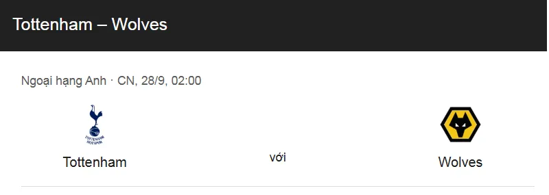 Tips bóng đá về trận đấu giữa Tottenham vs Wolverhampton uk88