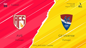 UK88 Tip kèo bóng đá trận AVS vs Gil Vicente, 03h15 ngày 28/01/2025