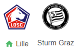UK88 Nhận định trận đấu Lille vs Sturm Graz, 00h45 ngày 12/12/2024