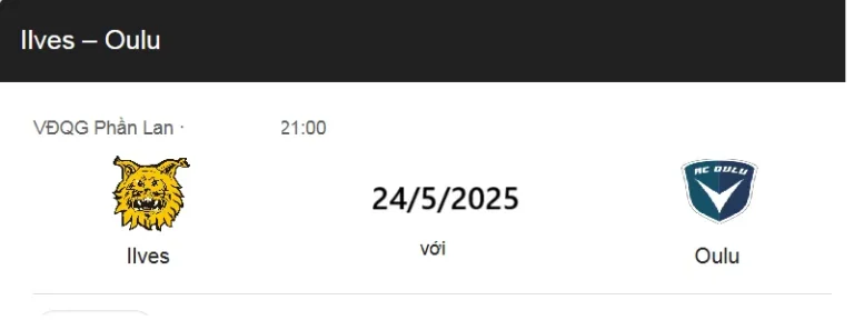 UK88 Nhận định trận đấu FC Ilves vs Oulu, 21h00 ngày 24/5/2025