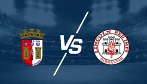 UK88 Tips bóng đá trận đấu giữa Sporting Braga vs Lincoln Red Imps – UEFA Europa League ngày 29/8/2025