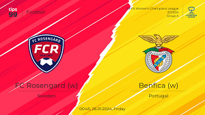 UK88 Tip kèo bóng đá trận Rosengard W vs SL Benfica W, 00h45 ngày 26/01/2024