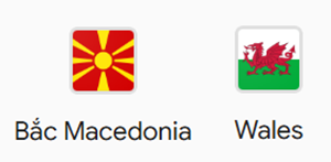 UK88 Tip kèo bóng đá trận North Macedonia vs Wales, 02h45 ngày 26/03/2025