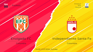 UK88 Tip kèo bóng đá trận Envigado vs Independiente Santa Fe, 04h30 ngày 21/07/2024