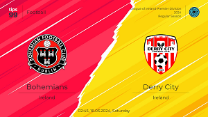UK88 Tip kèo bóng đá trận Bohemians Dublin vs Derry City, 02h45 ngày 16/03/2024