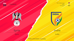 UK88 Tip kèo bóng đá trận Syria vs India, 18h30 ngày 23/01/2024