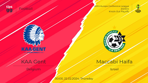 UK88 Tip kèo bóng đá trận KAA Gent vs Maccabi Haifa, 00h00 ngày 22/02/2024