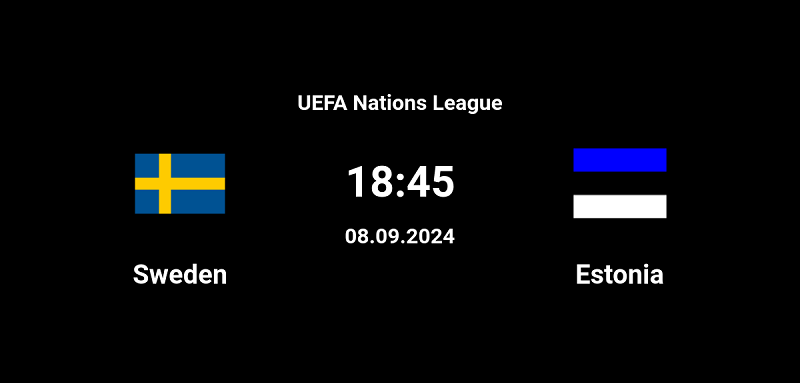UK88 Tip kèo bóng đá trận Sweden vs Estonia, 01h45 ngày 09/09/2024