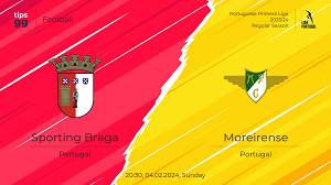 UK88 Tip kèo bóng đá trận Sporting Braga vs Moreirense, 03h30 ngày 05/02/2024