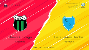 UK88 Tip kèo bóng đá trận Nueva Chicago vs Defensores Unidos, 04h45 ngày 19/03/2024