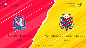 UK88 Tip kèo bóng đá trận Kataller Toyama vs Consadole Sapporo, 12h00 ngày 09/06/2024