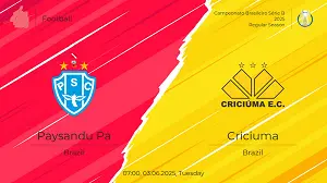 UK88 Tip kèo bóng đá trận Paysandu PA vs Criciuma, 07h00 ngày 03/06/2025