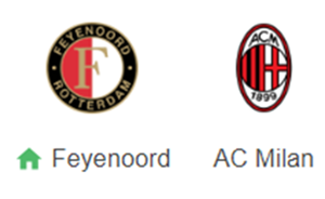 UK88 Nhận định trận đấu Feyenoord vs AC Milan, 03h00 ngày 13/02/2025