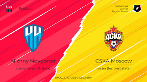 UK88 Nhận định trận đấu Nizhny Novgorod vs CSKA Moscow, 19h00 ngày 27/07/2024