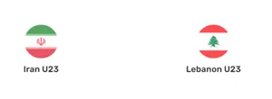 UK88 Kèo nhà cái U23 Iran vs U23 Lebanon hôm nay, 18h30 ngày 13/01/2026 (UK88)