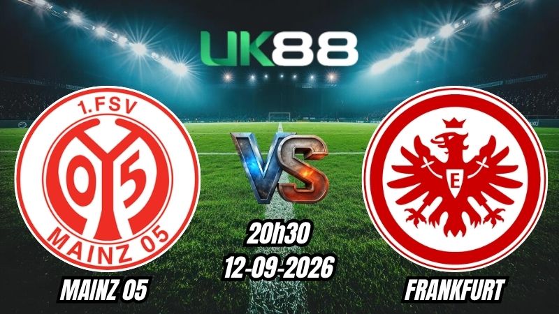 UK88 Soi kèo Mainz 05 vs Frankfurt | 20h30 – 12/09/2026 – Bundesliga