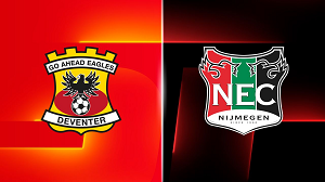 UK88 Tip kèo bóng đá trận NEC Nijmegen vs Go Ahead Eagles, 00h45 ngày 18/01/2024