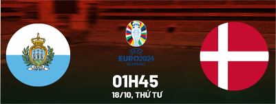 UK88 Nhận định trận đấu San Marino vs Đan Mạch, 01h45 ngày 18/10/2023