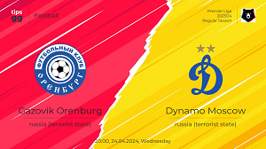 UK88 Tip kèo bóng đá trận Orenburg vs Dinamo Moscow, 20h00 ngày 24/04/2024