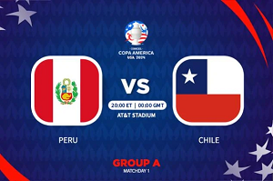 UK88 Tip kèo bóng đá trận Peru vs Chile, 07h00 ngày 22/06/2024