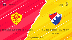 UK88 Tip kèo bóng đá trận Aucas vs Nacional Asuncion, 07h30 ngày 09/02/2024
