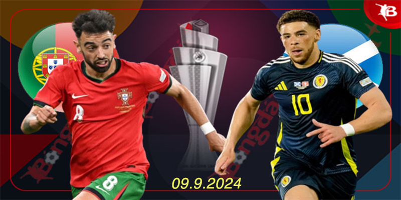 UK88 Tip kèo bóng đá trận Bồ Đào Nha vs Scotland, 01h45 ngày 09/09/2024