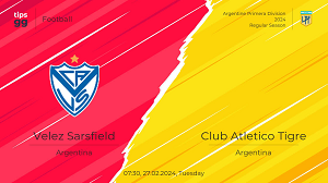 UK88 Tip kèo bóng đá trận Velez Sarsfield vs Tigre, 07h30 ngày 27/02/2024