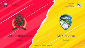 UK88 Tip kèo bóng đá trận Doxa Katokopias vs Pafos FC, 00h00 ngày 09/01/2024